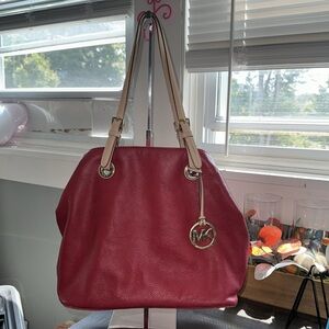 Michael Kors Leather Tote Bag EUC